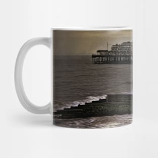 Fishing In Brighton Mug